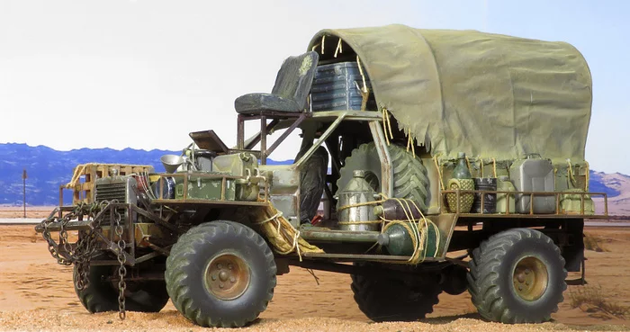 Car from Mad Max - Under the Dome of Thunder - Longpost, Diorama, Karopka, Crazy Max, Scale model, Creation, Stand modeling, Modeling, Auto, Post apocalypse