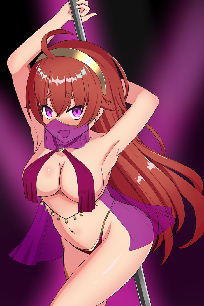     Eris Boreas Greyrat, , Anime Art, Mushoku tensei, ,  , Pole Dance, , , , , ,  ,  , ,  ,  , , 