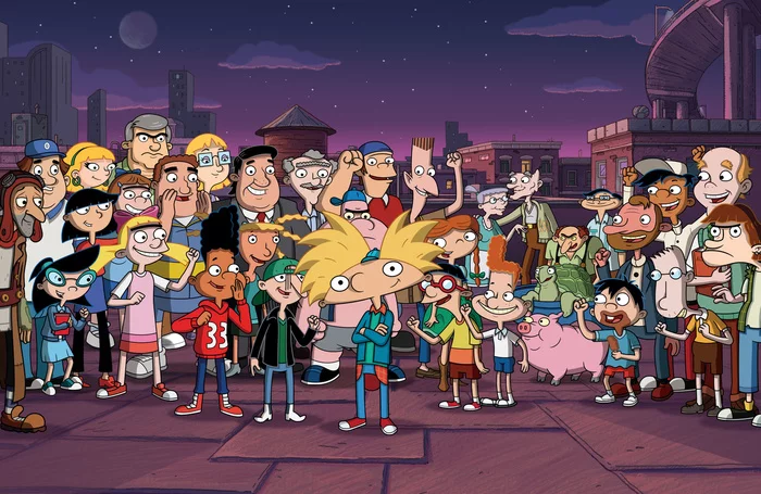 Greetings from the 90s - My, Cartoons, 90th, Nostalgia, A wave of posts, Hey, Arnold