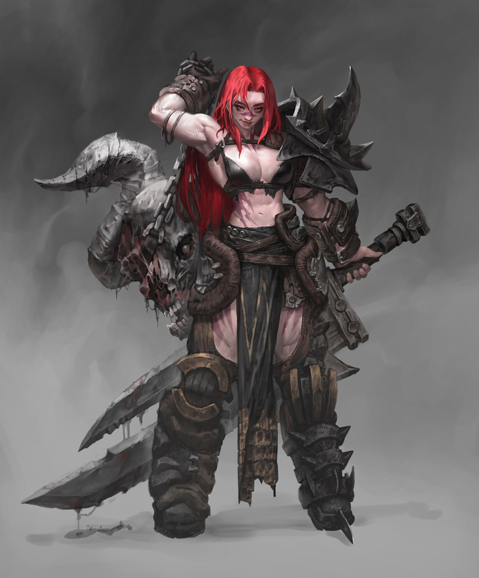 Женщина - варвар