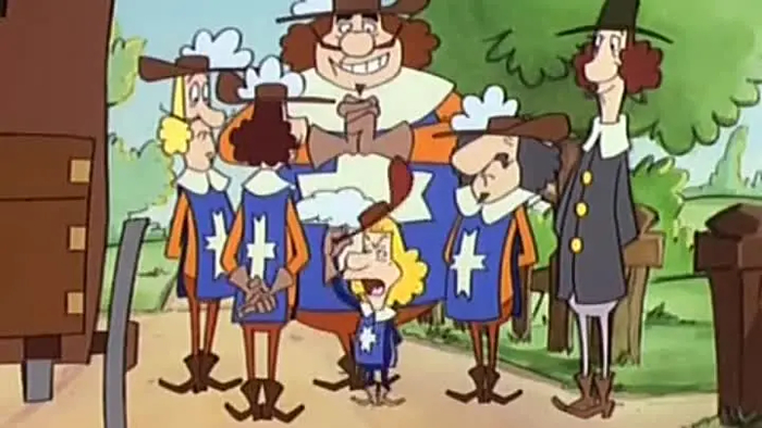 Ответ на пост «Д’Артаньгав и три пса- мушкетёра, ещё один мультсериал из детства»