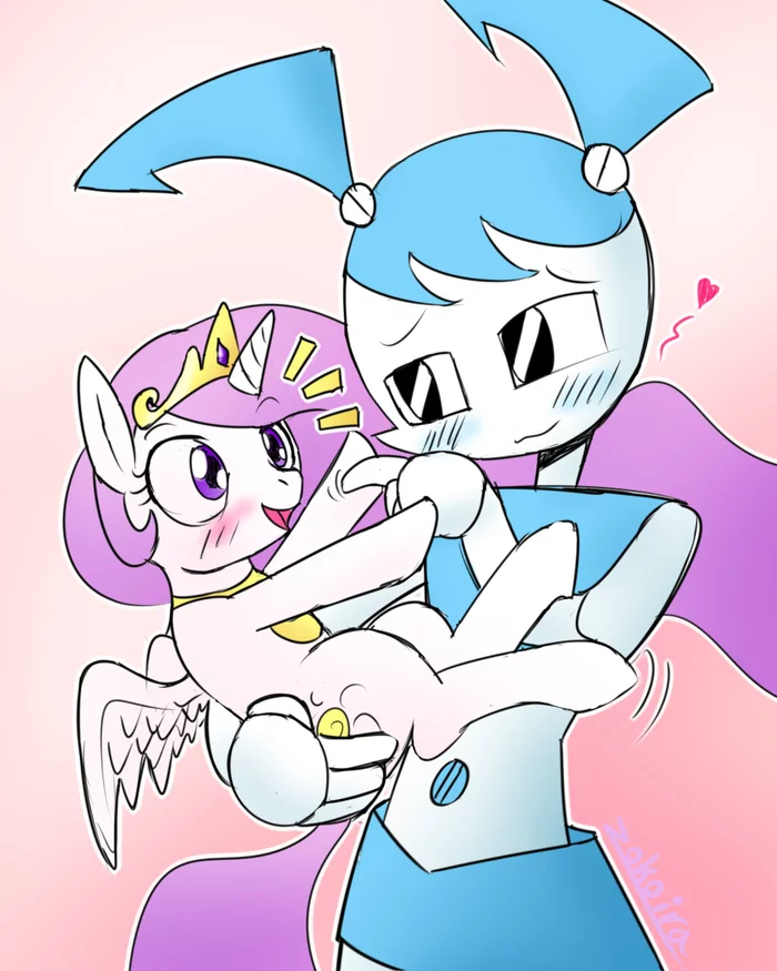 Nurse - My little pony, Princess celestia, Jenny Wakeman (Xj-9), My Life as a Teenage Robot