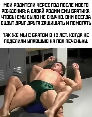 And really, why not? - Brothers, Family, Gachimuchi, Picture with text, Memes, Humor