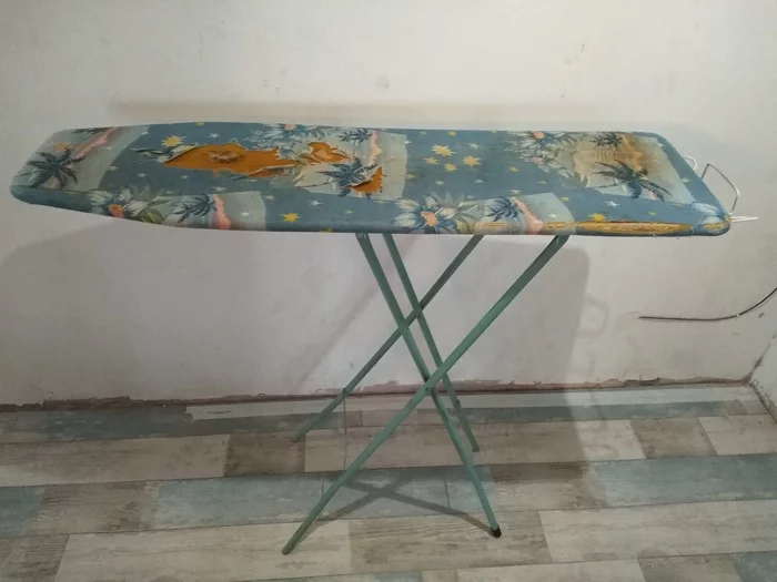 Restoration of the ironing board - My, With your own hands, Longpost, Restoration, Needlework with process