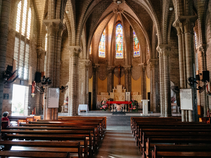 Кафедральный собор Иисуса Царя Вьетнам, Путешествия, Отдых, Религия, История, Достопримечательности, Длиннопост