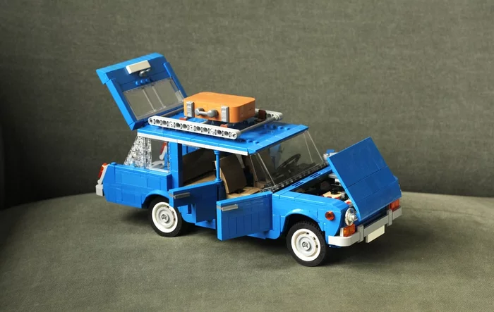 ВАЗ 2102 из Лего - LEGO, Конструктор, Ваз-2102, Длиннопост
