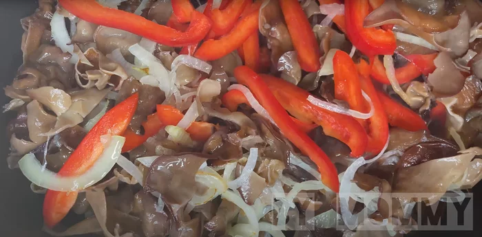 Salad of wood mushrooms Muer in Korean - snack recipe - how to cook Chinese wood mushrooms - My, Mushrooms, Video recipe, Recipe, Cooking, Salad, Snack, Dinner, Preparation, Vegetable salad, Korean food, Yummy, Vegan, At home, Brand, Food, Fancy food, Vegetables, Proper nutrition, cookbook, Video, Longpost