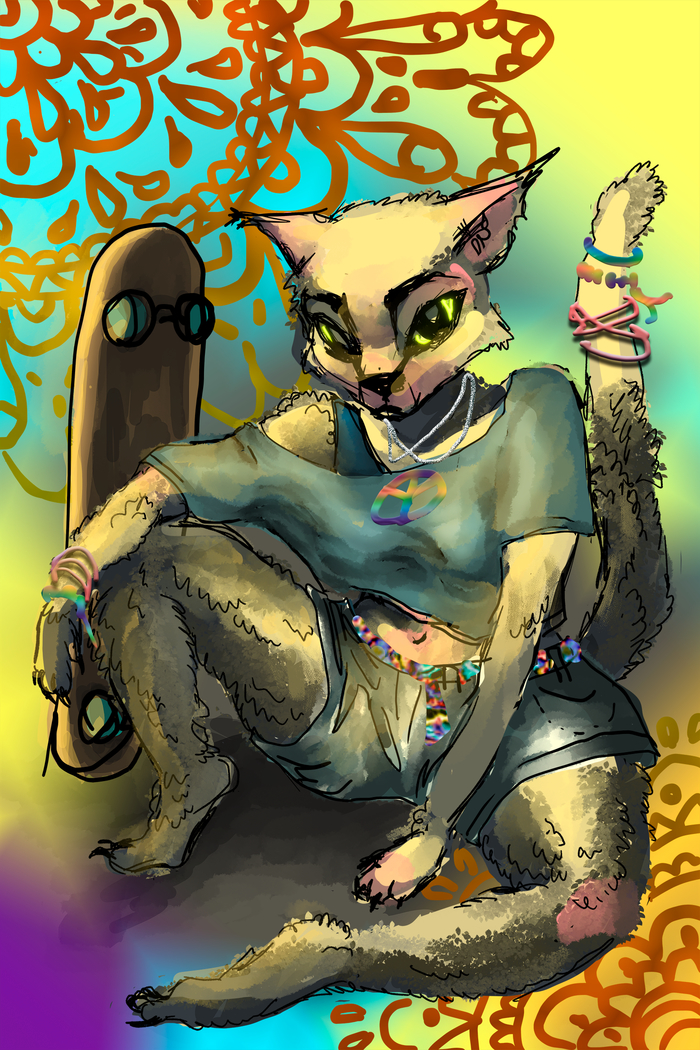   Furry Art, Furry Cat,  , 
