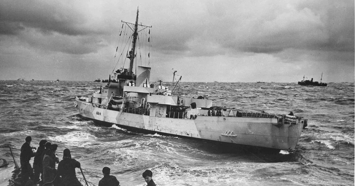 Военные флоты второй мировой войны. Битва за Атлантику 1939-1945. Корабль береговой охраны США «Спенсер».
