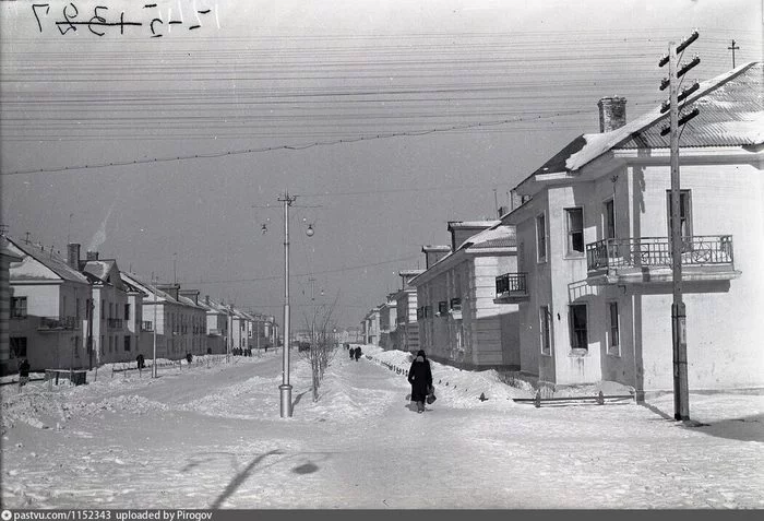 Difference? 65 years difference - Old photo, Rybinsk, Shcherbakov
