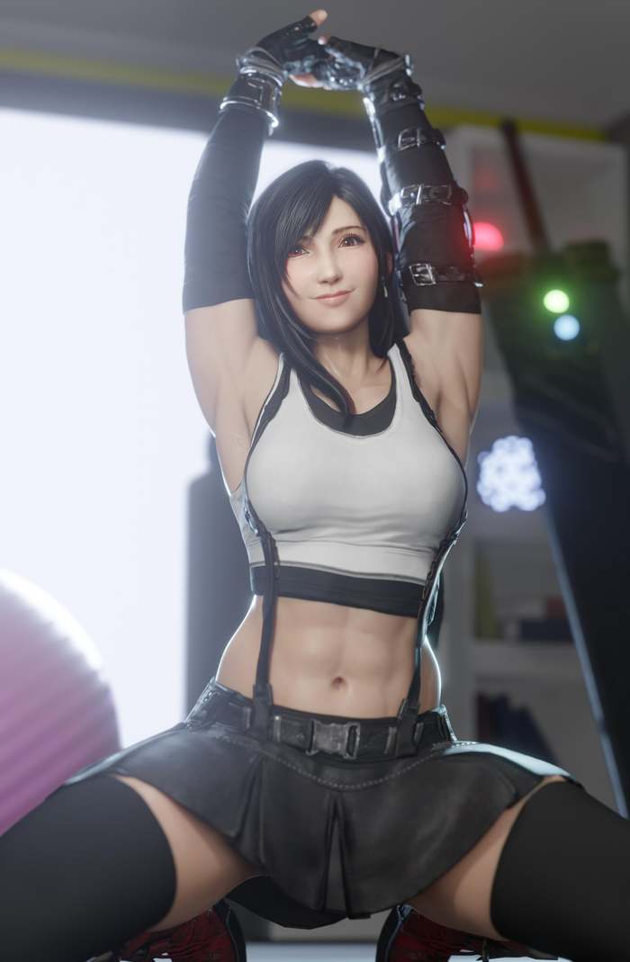   2022 Muscleart,  , , Tifa Lockhart, Final Fantasy, Final Fantasy VII, ,  , , , Loligagger