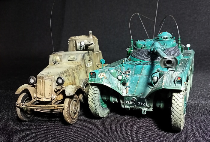 Ижорский броневик. БА-10А Моделизм, Стендовый моделизм, Сборная модель, Миниатюра, Вторая мировая война, Своими руками, Рукоделие, Хобби, Масштабная модель, Коллекция, Бронетехника, СССР, Броневик, Рукоделие без процесса, История, Танки, Видео, Длиннопост