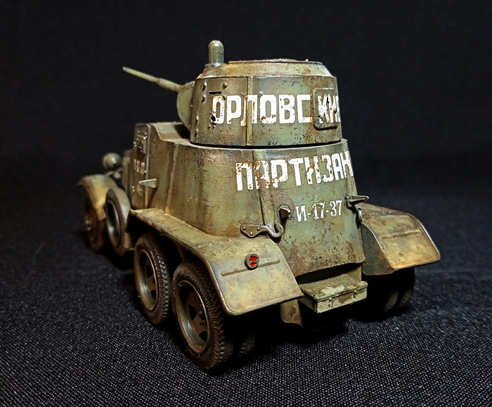 Ижорский броневик. БА-10А Моделизм, Стендовый моделизм, Сборная модель, Миниатюра, Вторая мировая война, Своими руками, Рукоделие, Хобби, Масштабная модель, Коллекция, Бронетехника, СССР, Броневик, Рукоделие без процесса, История, Танки, Видео, Длиннопост