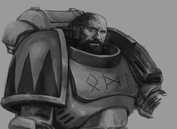 Space Wolf by Alignment Ink