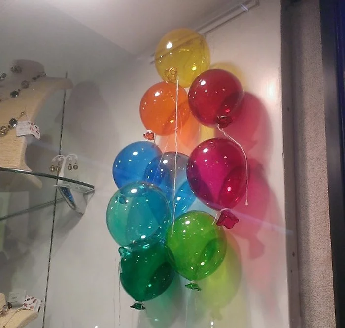 This is Venetian glass - Air balloons, Glass, Venetian glass