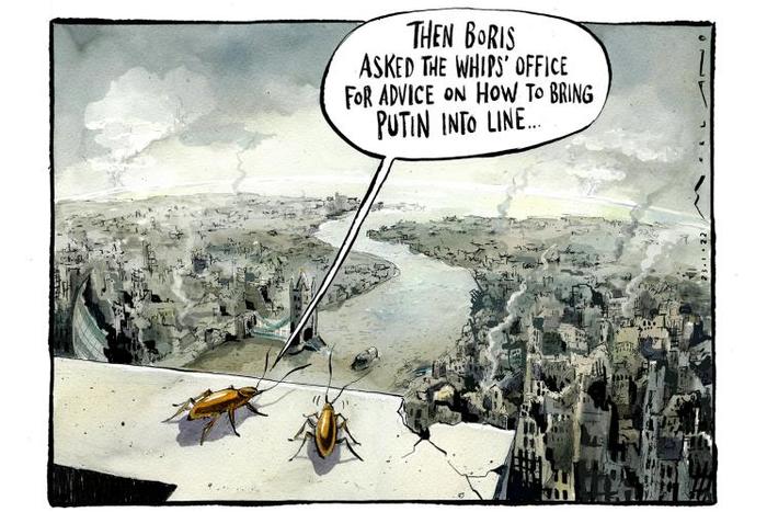 А потом Борис спросил как урезонить Путина