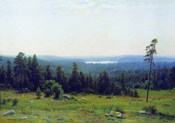 Christmas trees are sticks, it's Shishkin! - Ivan Shishkin, Russian painting, Milota, Longpost