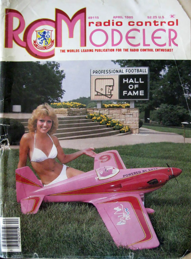 Covers of Radio Control Modeler retro magazines of the 1970s and 1980s: all with maidens - NSFW, Aircraft modeling, Girls, Cover, Magazine, Retro, Longpost, Erotic