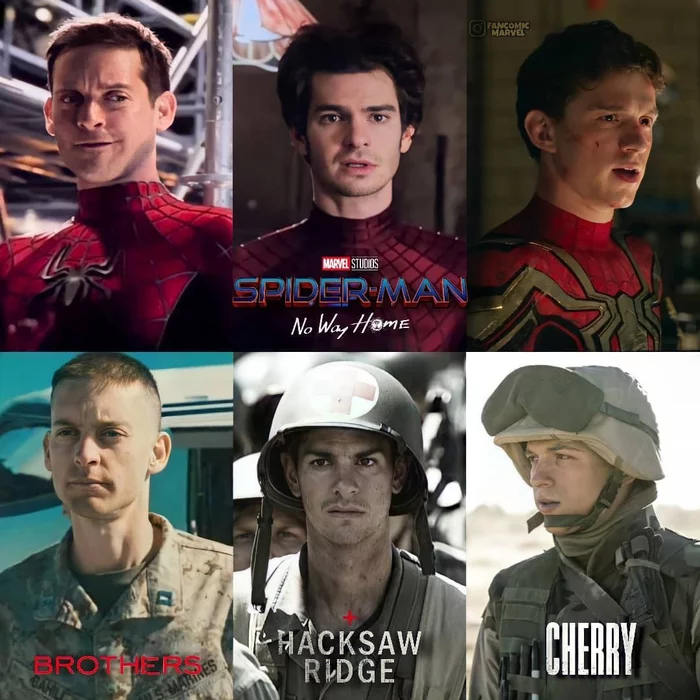 Didn't serve — not Spider-Man! - Comics, Spiderman, Humor, Movies, Service, Army, Andrew Garfield, Tobey Maguire, Tom Holland