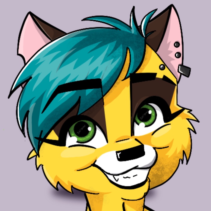 Про обновки Юкарт, Иллюстрации, Цифровой рисунок, Арт, Procreate, Гитара, Fender, Длиннопост, Фурри