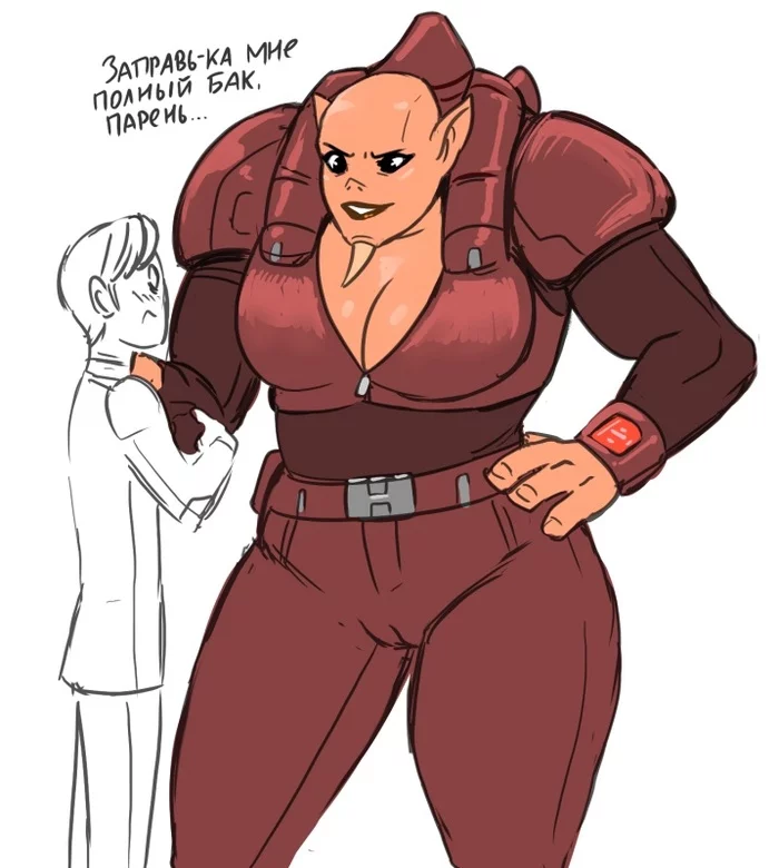 Full tank, so full tank - Flick-the-thief, Art, Space Rangers