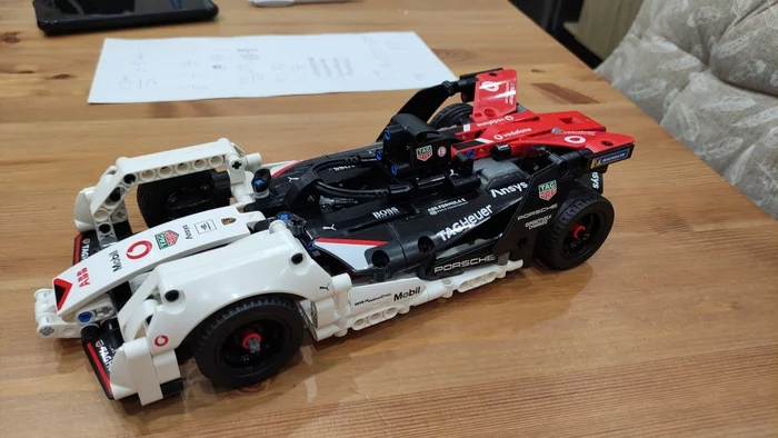 LEGO Technic 42137 Formula E® Porsche 99X Electric - My, Constructor, Lego, Porsche, Longpost, Lego technic