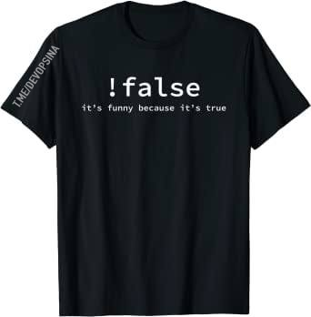 ! False or True? - IT humor, IT, Programming, Development of, Humor