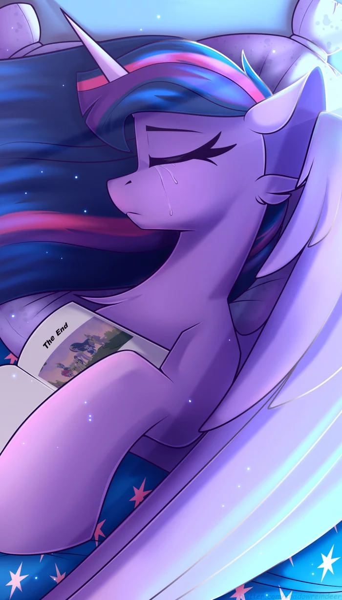 The End - Арт, My Little Pony, PonyArt, Twilight sparkle, Shadowreindeer