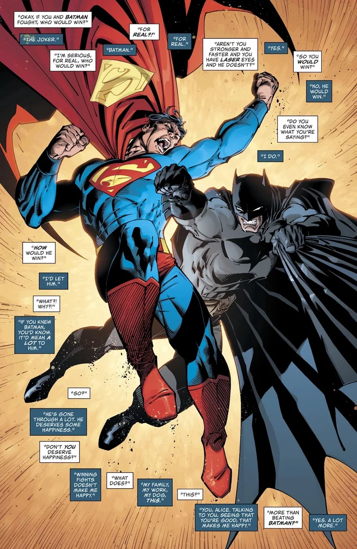 Self-confident guy - Comics, Moment, Superheroes, Dc comics, Batman, Superman, Giveaway, Dialog, Longpost