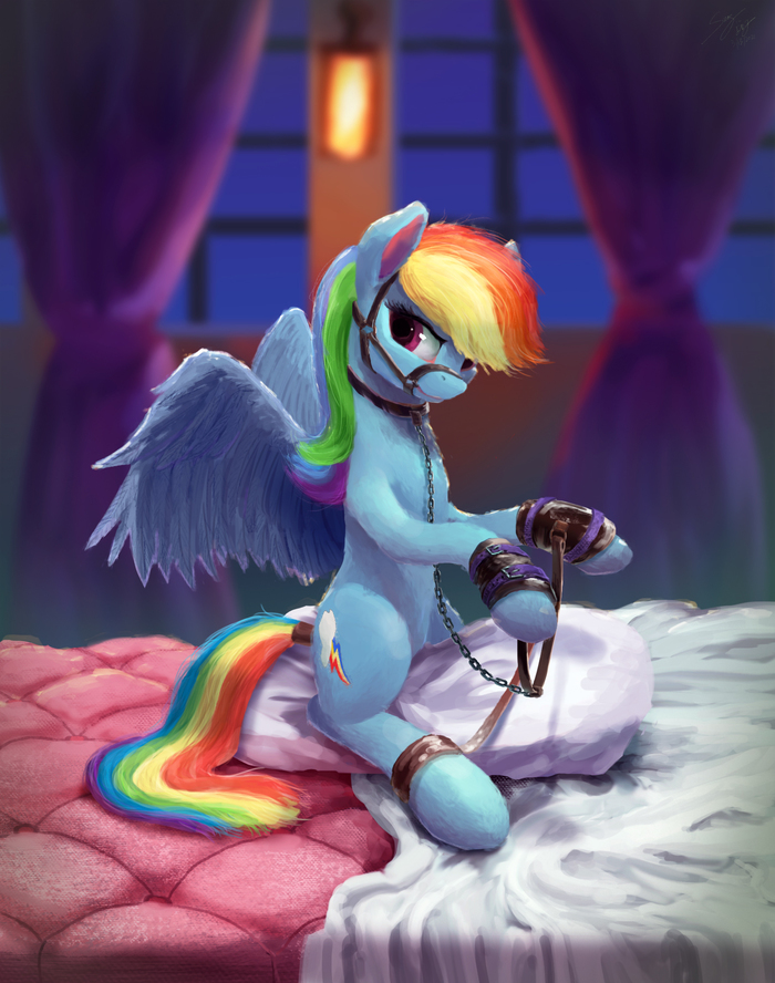 "   -   ?" My Little Pony, Rainbow Dash, MLP Edge