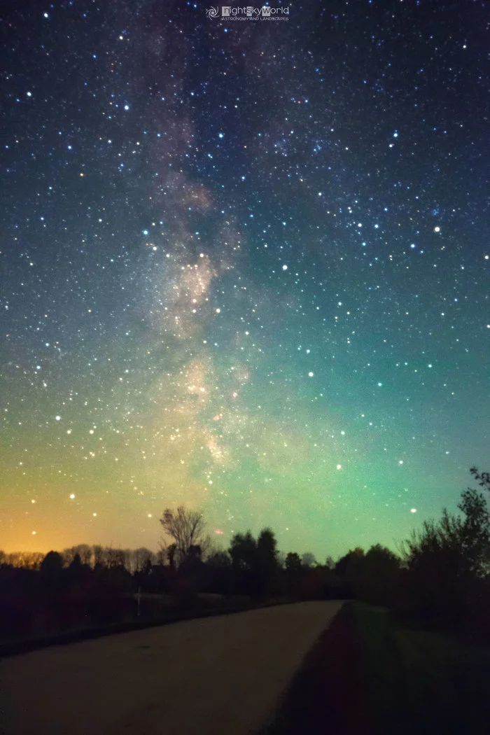 Milky Way. Autumn nights. Lipetsk Oblast - My, Milky Way, Astrophoto, The photo, Landscape, Canon, Lipetsk region, Night, Sky, Autumn, Starry sky