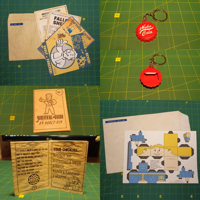 Fallout birthday kit или как я полгода делала подарок Крафт, Своими руками, Рукоделие, Fallout, Fallout 4, Подарки, Видео, Длиннопост, Рукоделие с процессом
