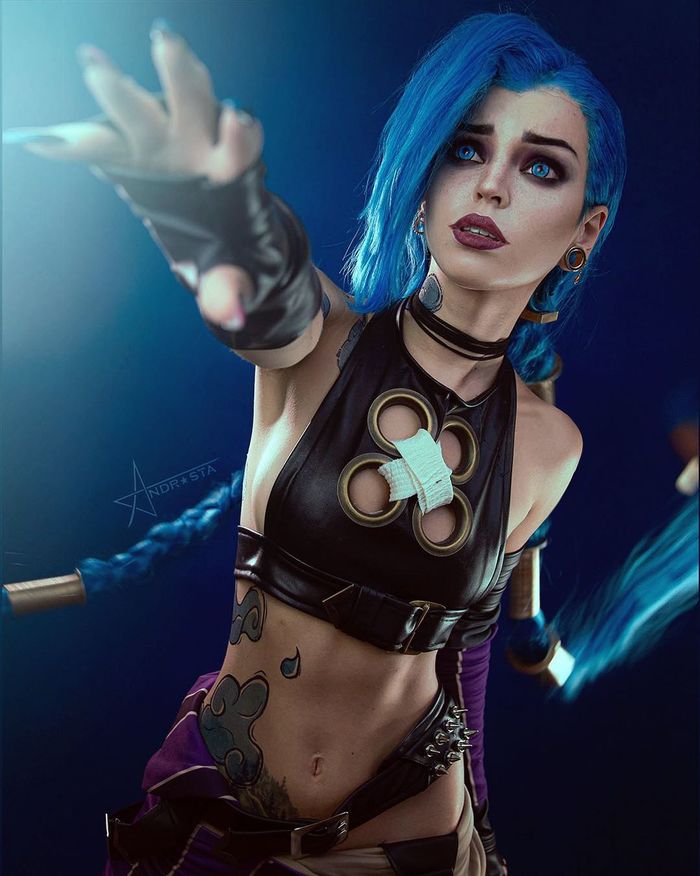 Jinx Jinx, Arcane, League of Legends, , , Andrasta