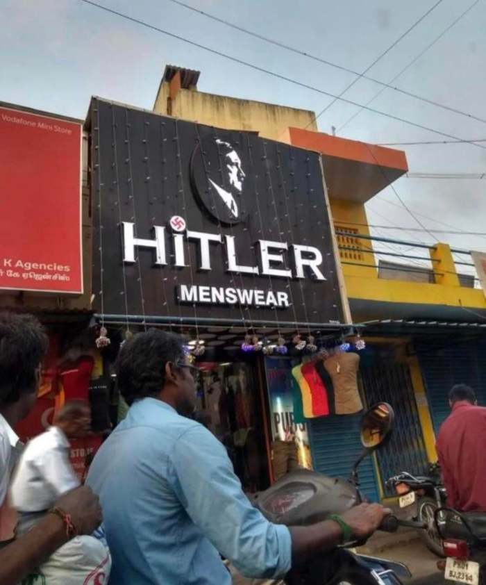 Indians have lost their fear altogether - India, Adolf Gitler, Swastika, Score, Mens clothing, Name, The photo