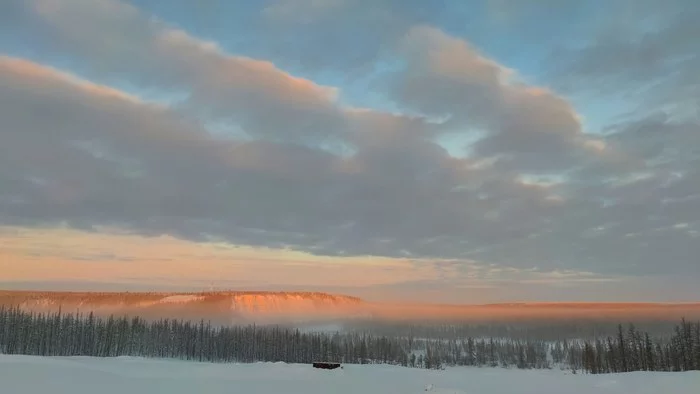 Лено-Оленекское плато - Моё, Север, Крайний север, Якутия, Зима, Снег, Лед, Скалы, Фото на тапок, Мобильная фотография, Длиннопост