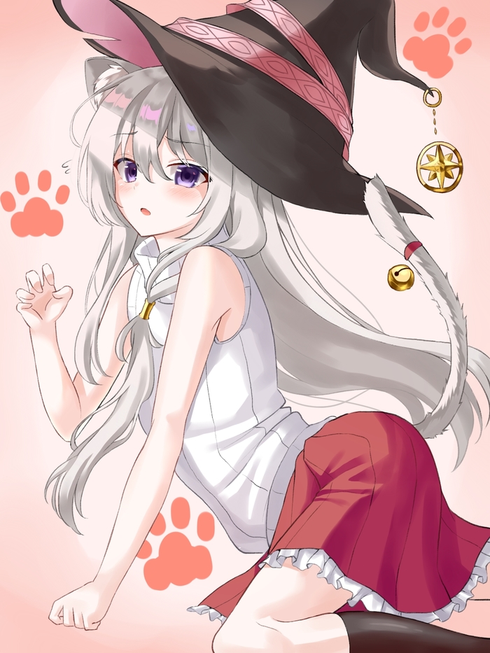   Anime Art, , Elaina, Majo no tabitabi, , , Animal Ears