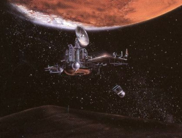 В этот день в космосе! 29 января 1989 года последняя запущенная в Советском Союзе автоматическая станция «Фобос-2» вышла на орбиту Марса