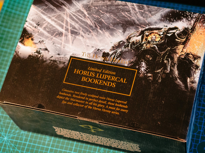    Horus Lupercal Bookends Limited Edition Warhammer 40k, Warhammer 30k, Horus Heresy, , Black Library, 