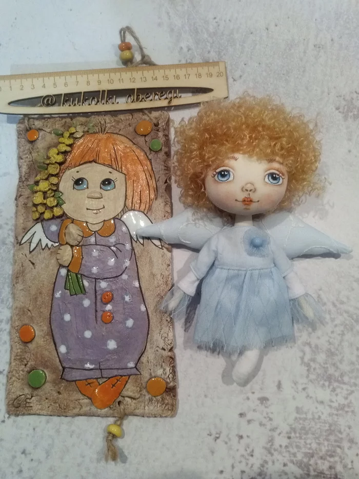 Angels - My, Hobby, Doll, Longpost, Angel