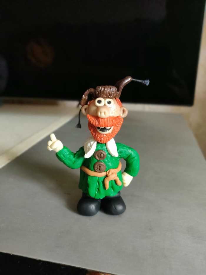 It will not be enough! - My, Needlework, Figurines, Лепка, Polymer clay, Cartoon characters, Needlework without process