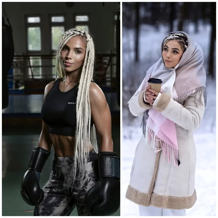 Are you warm, maiden?... - Darisha Quinones, Sports girls, Boxing, Girls