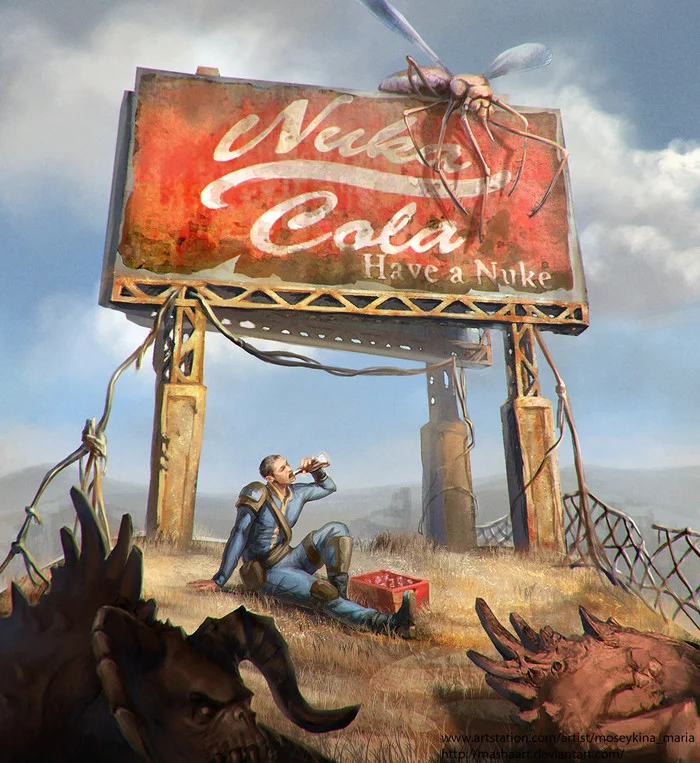 Nuka cola - Fallout, Nuka Cola, Art