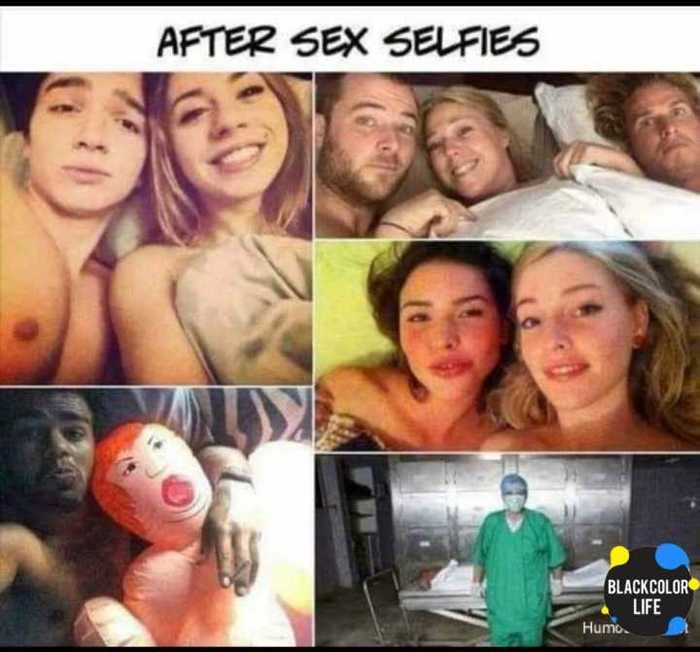 Photos after sex - Sex, Black humor, Repeat