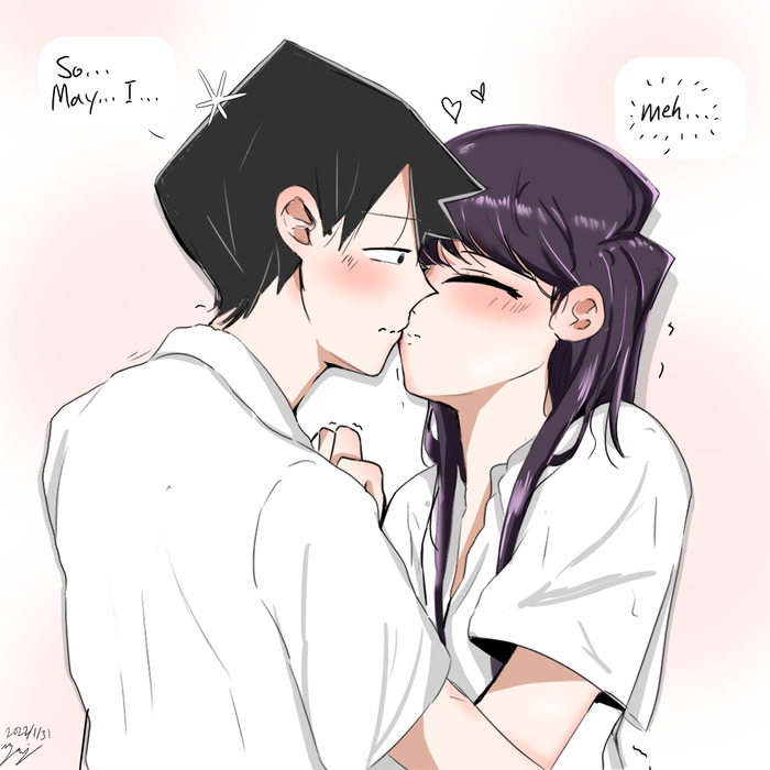            , Anime Art, Komi-san wa Comyushou desu, Shouko Komi, Hitohito Tadano