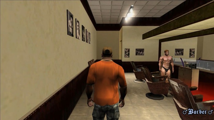 Barbershop     ,  , GTA: San Andreas, GTA, Gachimuchi, 