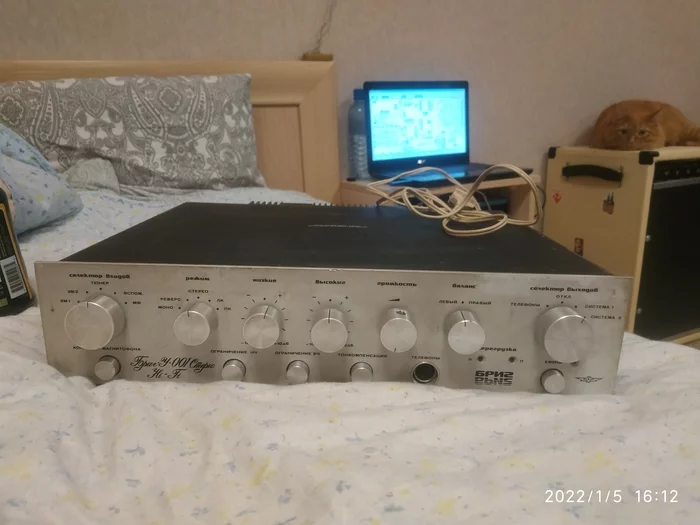 Brig 001. Return from the Barn - My, Repair of equipment, Electronics repair, Brig, Sound amplifier, Made in USSR, Ryazan, Longpost