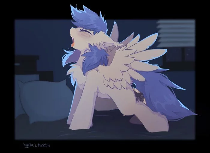 Ух, ах - NSFW, Арт, My Little Pony, PonyArt, Original Character, Kejifox, Mirtash