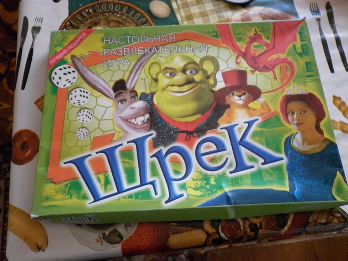 Szczrek - Shrek, Board games, Cartoons
