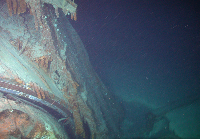 British battlecruiser HMS Hood at a depth of 2845 meters - My, Fleet, Naval battles, Underwater world, Atlantic Ocean, Cruiser, North Atlantic, The Second World War, Research, Interesting, Informative, Sunken ships, Hms Hood, Story, Bismarck, Prinz Eugen, Explosion, Memorial, Video, Longpost