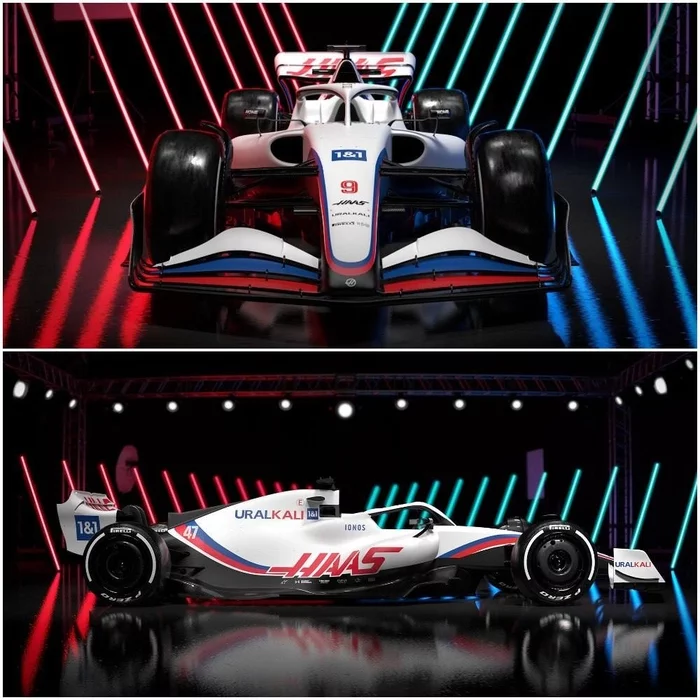 Haas showed the 2022 car, and the tricolor in place - Formula 1, Haas, Tricolor